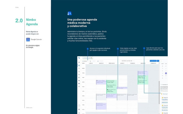 Nimbo Agenda Integration with Google Calendar