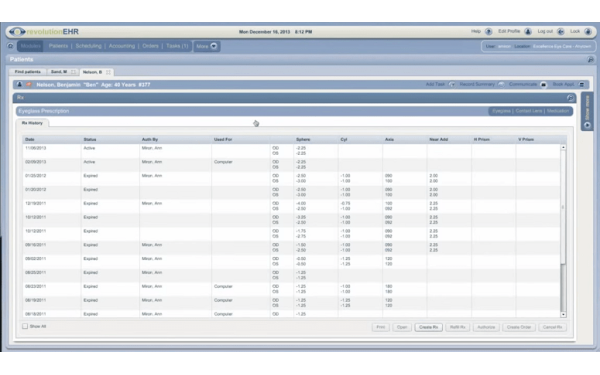 RevolutionEHR - Scheduling