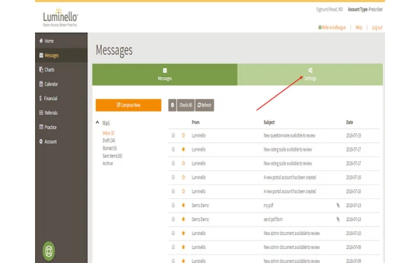 Luminello Messaging